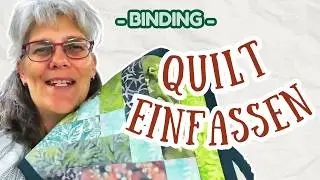 Patchworkdecke Einfassen ganz einfach - Patchwork Table Runner Binding - Smart D'sign Embroidery