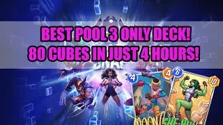 Best pool 3 only deck to reach Infinite. 80 cubes in 4 hours and 68% Winrate!