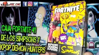 Unboxing Cartas Fortnite 41 | La Caja con las Kpop Demon Hunters y Los SImpsons | RDC Cine