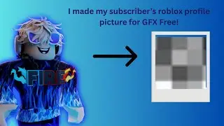 I Made My Subscriber&rsquo;s Roblox Profile Picture! (Free GFX)