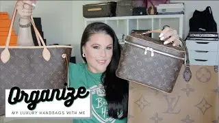 ORGANIZE MY LUXURY HANDBAGS WITH ME | Jerusha Couture