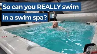 Can you really swim, in a swim spa? We find out in our SwimLife Expert!