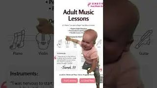 Adult Music Lessons at Asia Music School