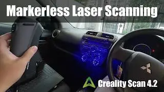 Markerless Laser Scanning Test – Creality Scan 4.2 Update