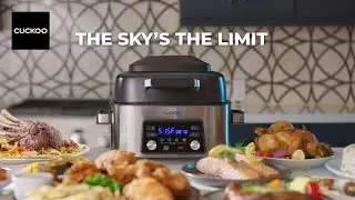 CUCKOO 6QT Countertop Air Grill & Fryer | All-in-One: Fry, Boil, Bake, Roast, Grill