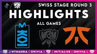 MKOI vs FNC Highlights ALL GAMES | Worlds 2025 Swiss Stage | Movistar KOI vs Fnatic by Onivia