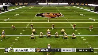 Maximum Football @Simmyteamlive Hopewell Hell Hawks #6 @ Alleghney River Bears #52 Game 7 Season 2