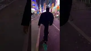 Tyshawn Jones Cruising In NYC Streets