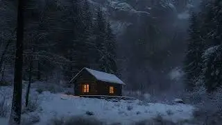 Snowbound Dreams | Relaxing Blizzard Sounds for Sleep & Relaxation