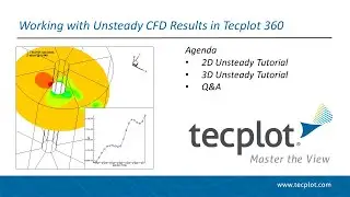 Unsteady Analysis Tutorials for Working with Unsteady CFD Results in Tecplot 360