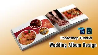 How To Create a Wedding Album Design Photoshop Tutorial #photoshoptutorial