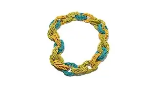 N Natori Beaded Interlocking Loop Necklace