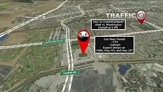 BAY AREA TRAFFIC: PAC-12 Title Game Traffic Report For Santa Clara
