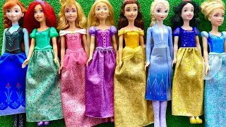 Satisfying with Unboxing & Review Disney Princess Frozen ELSA & Jasmine Toys! ASMR Relaxing