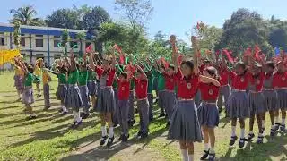 Drill by little kids || St.patricks High School #video #school #youtube #education #dance 