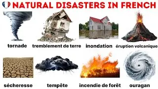 Natural Disasters in French | French Natural Disasters Vocabulary | French Vocabulary | Learn French