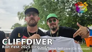 CLIFFDIVER: Крики о любви к себе (намеренно) | Интервью с Riot Fest 2025