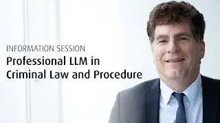 Professional LLM in Criminal Law and Procedure - OsgoodePD Info Session