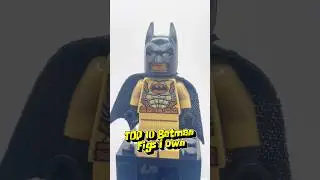 TOP 10 LEGO BATMAN FIGURES I OWN, which one is your favourite? #lego #batman