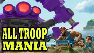 ALL TROOP MANIA | Clear Your Maps!  | Boom Beach