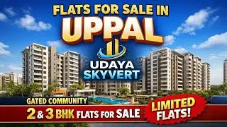 Udaya Skyvert Uppal | Luxury 2 & 3 BHK Gated Community Flats for Sale