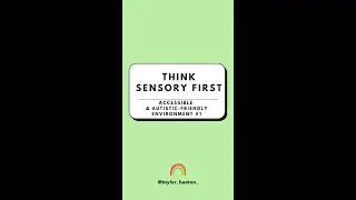 Create Sensory Safe Places🌟🌟