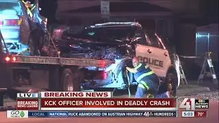 One killed following car accident involving KCK police patrol car