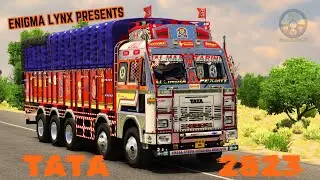Tata 2823 Truck || Heavy Load Journey || Mumbai to Kolhapur || Realisitic Ghat Drive ||