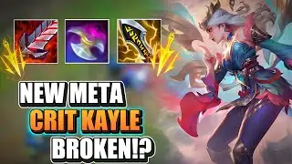 This New Crit Kayle Build Brokes Her Too Much! Wild Rift (Runes & Build)