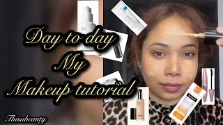 දිනපතා makeup  එකකට අවශ්&zwj;යම සරල දේවල් my day to day makeup tutorial #viralvideo #thisubeauty 