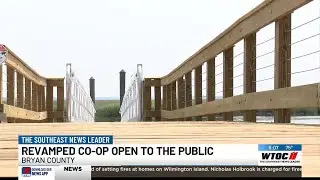 Bryan County's 3-year project, the Fisherman's Co-Op completed and open to the public