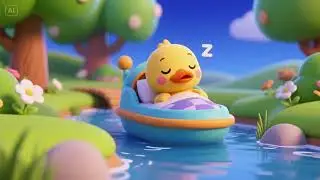 Baby Duck&rsquo;s Sleepytime River Ride | Bedtime Lullaby for Kids | Peaceful Nursery Rhyme
