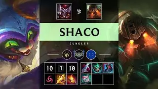 Shaco Jungle vs Nautilus - EUW Challenger Patch 25.16