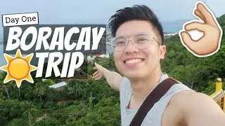 BORACAY TRIP!! 🙈☀️🌴 DAY ONE!