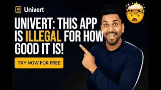 Univert: This App Is ILLEGAL For How Good It Is 🤯 (And It&rsquo;s FREE) | #Entertainment #Univert #Website