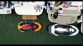 THE Dinghy Davit System on Sea-ray 330 (Top view)