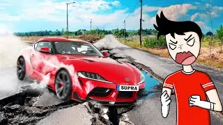 SUPERCARS VS BROKEN ROAD