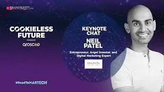 #RoadToMartech | Cookieless Future | Keynote session by Neil Patel