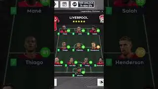 Liverpool starting 11 DLS22 🔥🔥🔥🔥⚽️ #shorts #liverpool
