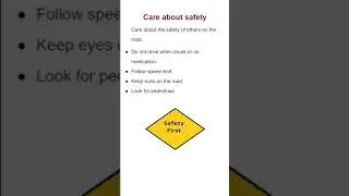 Safe Driving - Be Safe On Road