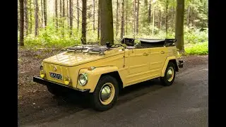 walk around of a VW Thing Trekker 181 civilian model from 1971. For sale at Kieft en Klok