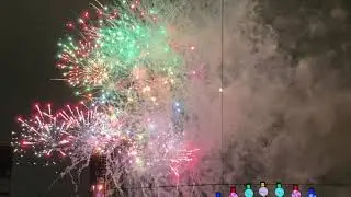 Fireworks After White Sox Baseball Game Summer 2022 at Guaranteed Rate Field in Chicago, Illinois