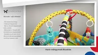 Tegelustekk Ricokids - Unboxing