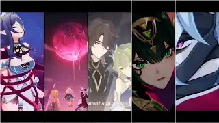 All Cutscenes All VS Rerir (Patch 6.1) Genshin Impact