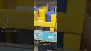 ALDI CANDLES SPECIAL BUYS AUGUST 2023