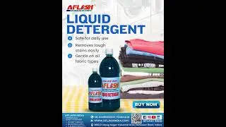 🧴 AFLASH Liquid Detergent