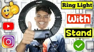 Best Ring Light With Stand 🤩 | Ring Light Setup | For Youtube Videos |Digitek Ring Light Review 2025