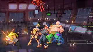 Streets Of Rage 4 &ldquo; Cargo Ship Mania+&rdquo; Full Combo 2 Player