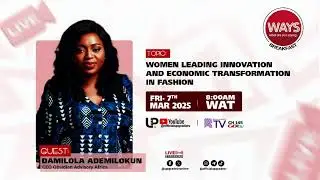 WAYS BREAKFAST | Women Leading Innovation And Economic Transformation In Fashion