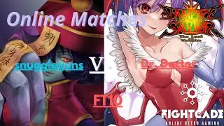 Vampire Savior (Fightcade 2): snuggleguns(LE) VS @Dr.Doctorvsav (LI) (FT10)